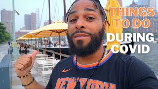 What to DO in NYC during Covid | Pier 25 & Pier 26 | Mini Golf, Kayaking, Restaurants & More !!