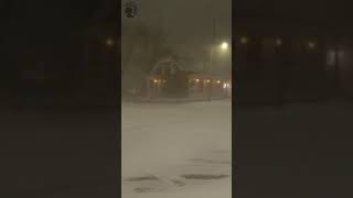 USA Extreme Severe Weather / Michigan Frozen under Snowstorm / Scary Winter Storm