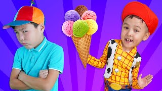 Ice Cream Song | LouLouKids Nursery Rhymes & Kids Songs