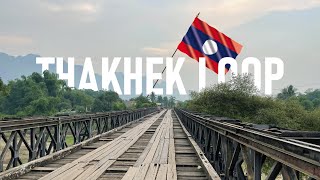 Thakhek Loop - Laos | 15 Things to Do | Travel video | DJI Mini 3 Pro & GoPro 12