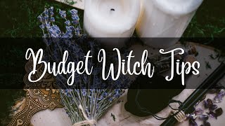 Budget Witch Tips || Beginner Witch Friendly