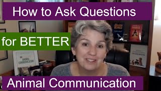 How to Ask a Question for Animal Communication