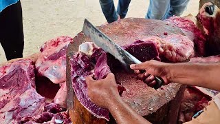 Fab Meat🍖Cutting🥩|| Beef Butcher Knife