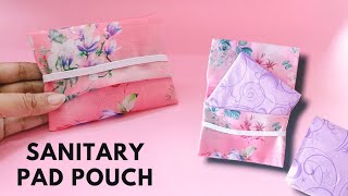 USEFUL & EASIEST Sewing Project | Sanitary Pad Pouch | Sewing Tutorials for Beginners | Make & Sell