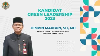 Cuplikan Presentasi Kandidat Green Leadership 2023 - Provinsi Jawa Timur