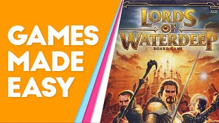 D&D Lords of Waterdeep: Cómo Jugar y Consejos