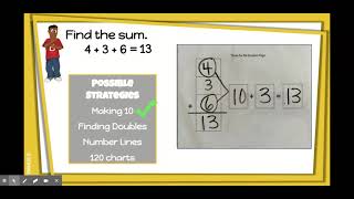 Three for Me- Adding Three Numbers - Google Slides