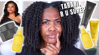 ANOTHER CELEBRITY HAIRCARE LINE?! TPH BY TARAJI COLLECTION REVIEW | Full Wash Day