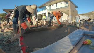 Beautiful Malibu home with curb and pavers.