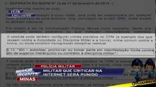 Absurdo: Policial que criticar na internet poderá ser punido