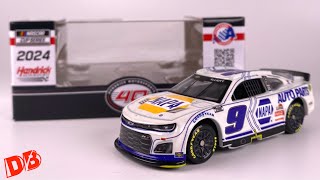 2024 CHASE ELLIOTT NAPA WHITE CHEVROLET CAMARO DIECASTBUFFET NASCAR DIECAST REVIEW 1/64