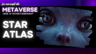 Star ATLAS projet NFT et crypto - un Concept metaverse -