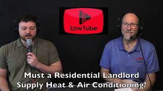 In Florida, must a landlord supply heat and air conditioning to the rental unit?