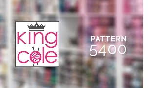 How to Knit King Cole Pattern 5400