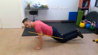 Beyond the theraband, closed chain rotator cuff rehab exercises