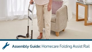 Homecare Folding Assist Rail - CareCo Assembly Guide