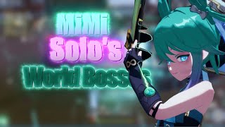 MiMi(Huang) Destroys some World Bosses | Tower of Fantasy