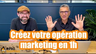 Créez votre opération marketing en 1 heure avec votre site ePro Shopping