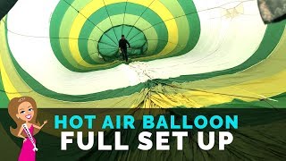 Hot Air Ballooning  |  Full Setup  |  Natchez Hot Air Balloon Festival 2019