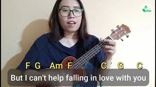 Can't help falling in love with you - Pollen Ukulele Tutorial