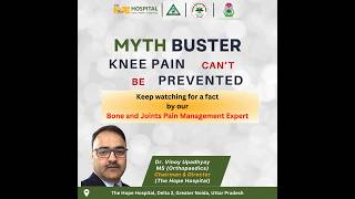 Knee Pain Can't Be Prevented | The Hope Hospital