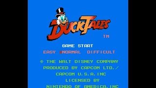 Ducktales NES Difficult, No Death Run