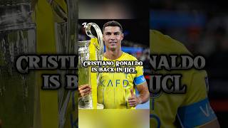 🚨🚨 Ronaldo Al Nassr in UCL 24-25 #ronaldo #ucl