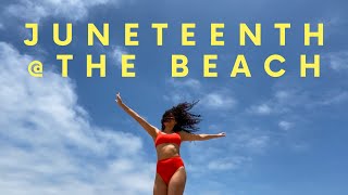 Vlog: Beach Day, Juneteenth, BLM, and Sustainability