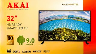 Телевизор AKAI UA32HD19T2S обзор, распаковка, настройка, как настроить каналы на телевизоре Акаи