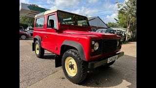 FOR SALE 1987 LAND ROVER 90 COUNTY STATION WAGON 2.5 PETROL www.churchill4x4.co.uk