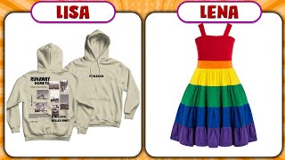 Choose Your Gift!  🎁 Hardest Choices Ever! Lisa Or Lena 49