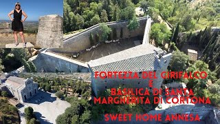 Fortezza del Girifalco e Basilica di Santa Margherita di Cortona