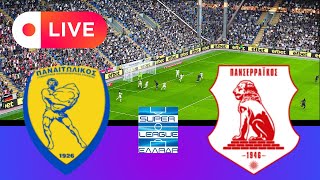 🔴 [LIVE] PANETOLIKOS VS PANSERRAIKOS | Greek Super League 2024-25 | eFootball PES Simulation