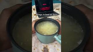 3 am cooking with electric lazy pot #food