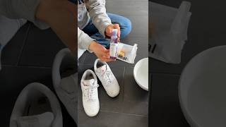 this is your sign: CLEAN YOUR WHITE SNEAKERS 🙌 #whitesneakers #howtoclean