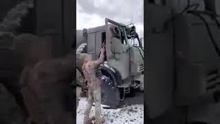 Russian convoy destroyed by Ukrainian military! subscribe with notifications! don't b late!