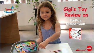 Gigi's Toy Review on FunPlay Number Rods from Edx Education