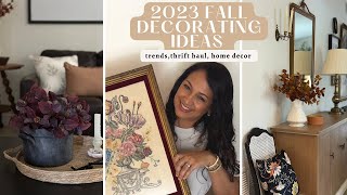 🍂Fall Decorating Trends & Ideas 2023 | **HUGE** Thrift Haul + NEW Home Decor Finds | Air Purifier