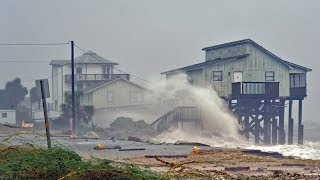 Hurricane Michael devastation in Panama City, Florida