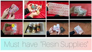 Must Have Resin Supplies | Resin Art