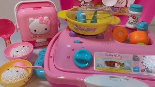 9 Minutes Satisfying with Unboxing Hello Kitty Kitchen Toys Cooking Playset | ASMR Video