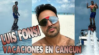 Luis Fonsi de Vacaciones en Cancun FlyBoard