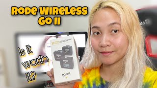 Rode wireless go II Unboxing and Review #wirelessmic #rodeGomic |SHAYNEANGELLITHEGREAT