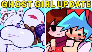 Friday Night Funkin' VS Bouncy Ghost Girl / New Sprites Oruta VS BF & GF + Cutscene (FNF MOD/Update)