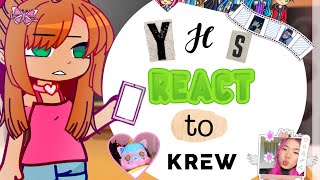 YHS REACT TO KREW || TIKTOK VIDEOS || LUVZQ || ⛱️