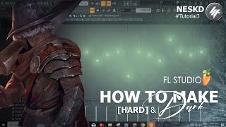 How To Make A [HARD] & Dark Trap Beat In Fl studio 20 | #Tutorial3