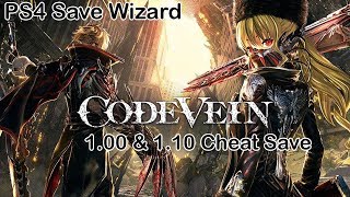 Code Vein - 1.00 & 1.10 Cheat Save - Instant Gold Trophy - Mind of Menders🏆 - PS4 Save Wizard