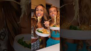 Crab Cake Scampi w/ Jilly | Jena Frumes #shorts