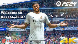 FC 24 | Real Madrid Vs Barcelona ft Mbappe, Bellingham | El Clasico LaLiga Full Match | PS5™ [4K60].