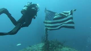 Key largo wreck and certification trip